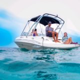 Kayakers exploring hidden coves and beaches of Grand Cayman